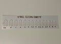 Nail Sizing Kit - Short Almond